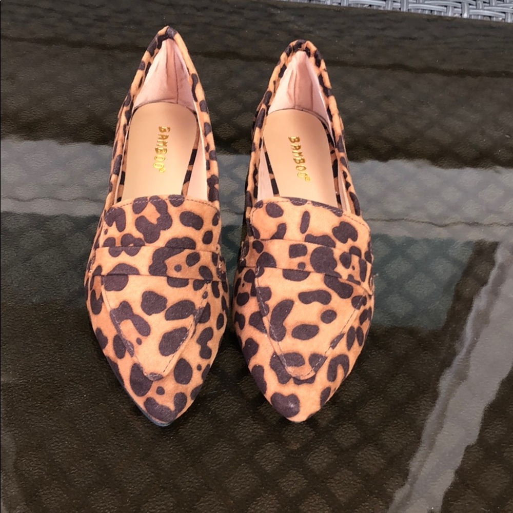 Bamboo Leopard Print Flats - Picture 4 of 6